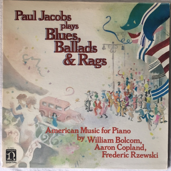 Paul Jacobs Plays Blues, Ballads & Rags (Vinyl LP) | Lemezkuckó CD bolt