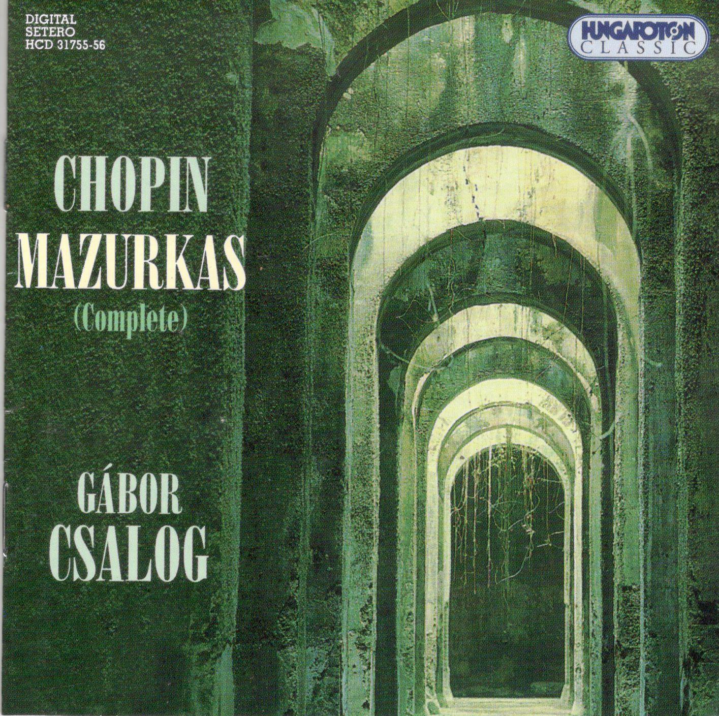 Chopin, Gábor Csalog Mazurkas 2CD (CD) | Lemezkuckó CD bolt