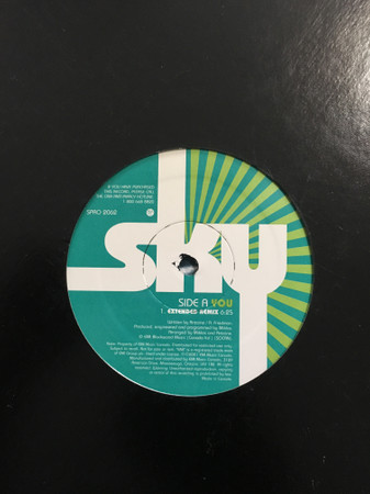 Sky You (12-Inch Single) | Lemezkuckó CD bolt