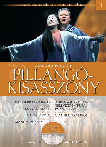 VILÁGHÍRES OPERÁK 4. - PUCCINI:PILLANGÓKISASSZONY CD KÖNYVVEL (CD) | Lemezkuckó CD bolt