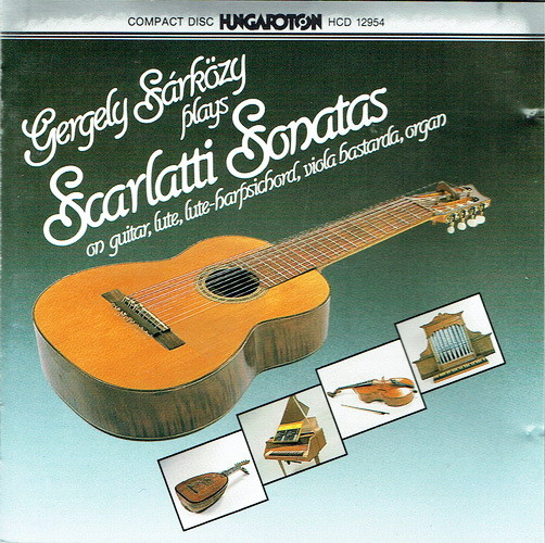 Sárközy Gergely  Scarlatti Sonatas (CD) | Lemezkuckó CD bolt