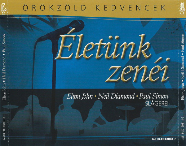 Various  Életünk Zenéi - Elton John · Neil Diamond · Paul Simon Slágerei (CD) | Lemezkuckó CD bolt