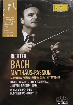 BACH / MATTHAUS PASSION (DVD) | Lemezkuckó CD bolt