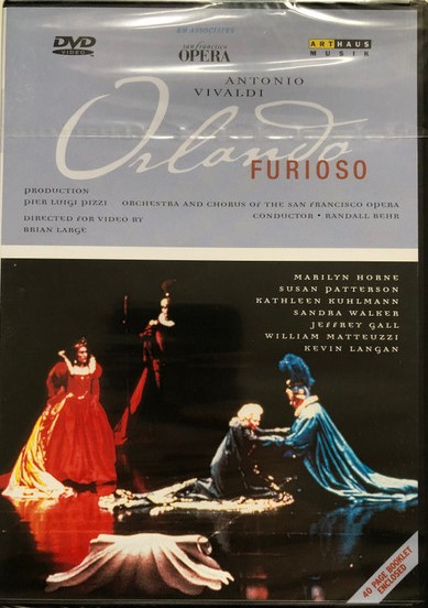 Antonio Vivaldi / Marilyn Horne,... Orlando Furioso (DVD) | Lemezkuckó CD bolt