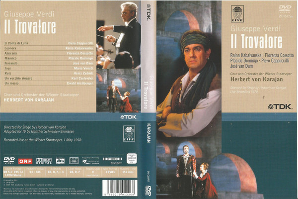 Giuseppe Verdi  Il Trovatore (DVD) | Lemezkuckó CD bolt