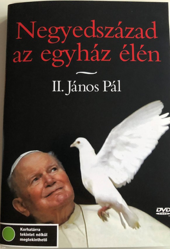 NEGYEDSZÁZAD AZ EGYHÁZ ÉLÉN - II. JÁNOS PÁL (DVD) | Lemezkuckó CD bolt