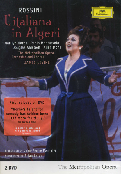 Rossini• Marilyn Horne · Paolo Montarsolo ... L italiana In Algeri (DVD) | Lemezkuckó CD bolt