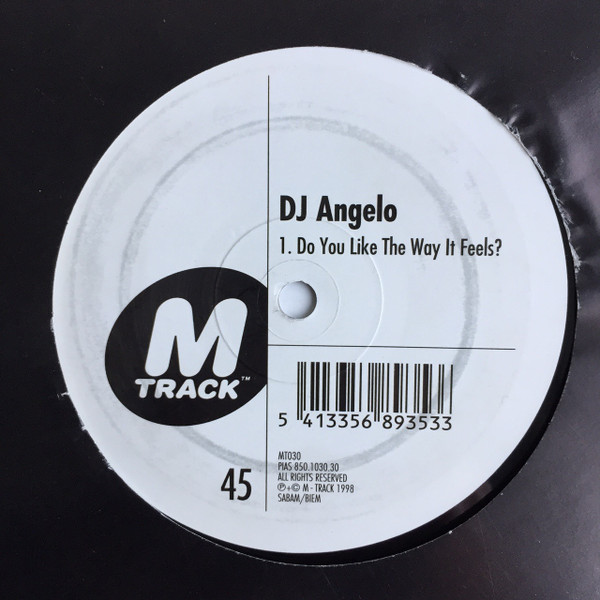 DJ Angelo Do You Like The Way It Feels? / Sweet Little D. (12-Inch Single) | Lemezkuckó CD bolt