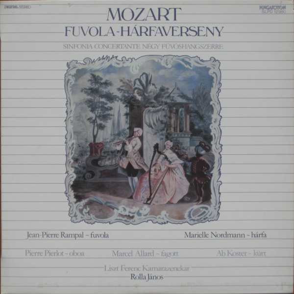 Mozart / Jean-Pierre Rampal, Marielle Nordmann... Fuvola - Hárfaverseny (Vinyl LP) | Lemezkuckó CD bolt