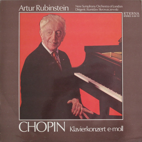 Artur Rubinstein, New Symphony Orchestra Of London... Klavierkonzert E-moll (Vinyl LP) | Lemezkuckó CD bolt