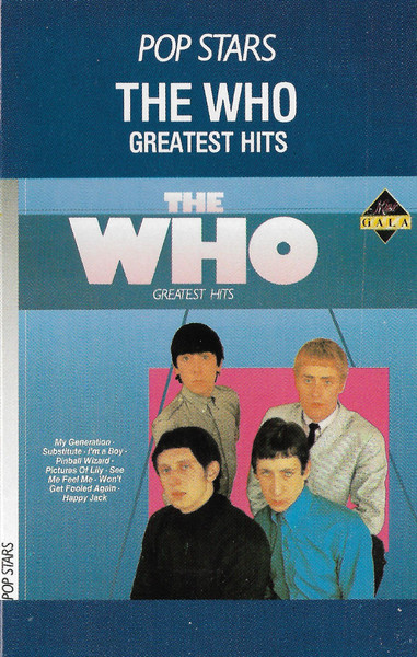 The Who  Greatest Hits (Műsoros magnókazetták) | Lemezkuckó CD bolt