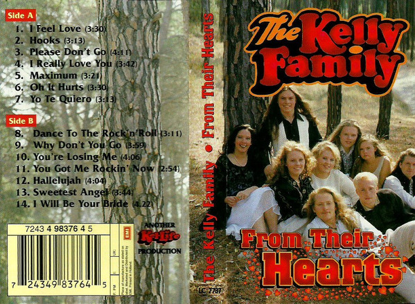 The Kelly Family  From Their Hearts (Műsoros magnókazetták) | Lemezkuckó CD bolt