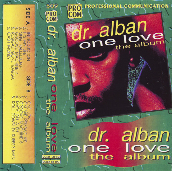 Dr. Alban One Love The Album (Műsoros magnókazetták) | Lemezkuckó CD bolt