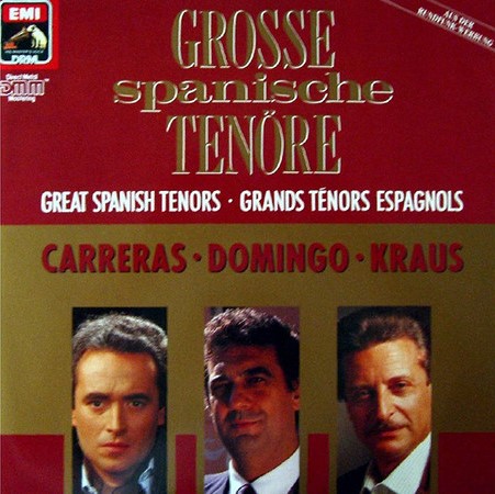 Carreras/ Domingo/ Kraus  Grosse Spanische Tenöre (Vinyl LP) | Lemezkuckó CD bolt