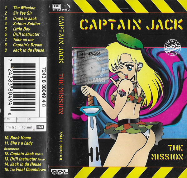 Captain Jack  The Mission (Műsoros magnókazetták) | Lemezkuckó CD bolt