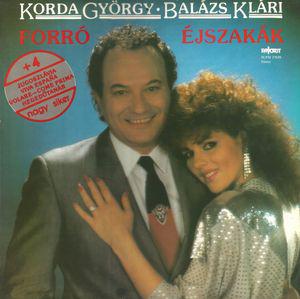 Korda György És Balázs Klári Forró Éjszakák (Vinyl LP) | Lemezkuckó CD bolt