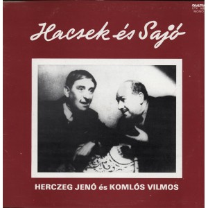 Herczeg Jenő és Komlós Vilmos Hacsek és Sajó (Vinyl LP) | Lemezkuckó CD bolt