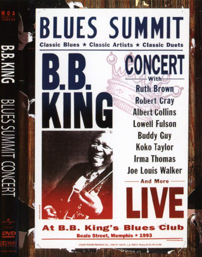 B.B.KING BLUES SUMMIT CONCERT (DVD) | Lemezkuckó CD bolt