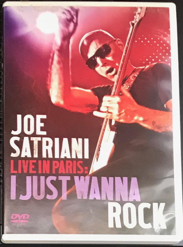 SATRIANI, JOE LIVE IN PARIS : I JUST WANNA ROCK (DVD) | Lemezkuckó CD bolt