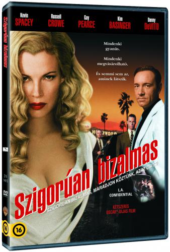 SZIGORÚAN BIZALMAS SZIGORÚAN BIZALMAS /Kevin Spacey, Russell Crowe, Kim Basinger, Danny DeVito, / (DVD) | Lemezkuckó CD bolt