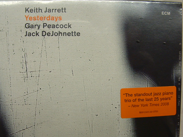 Jarrett,Keith / Peacock,Gary / Dejohnette,Jack Yesterdays (CD) | Lemezkuckó CD bolt