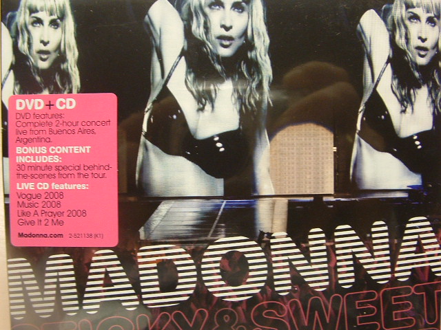 Madonna Sticky & Sweet Tour (CD+DVD) (CD) | Lemezkuckó CD bolt