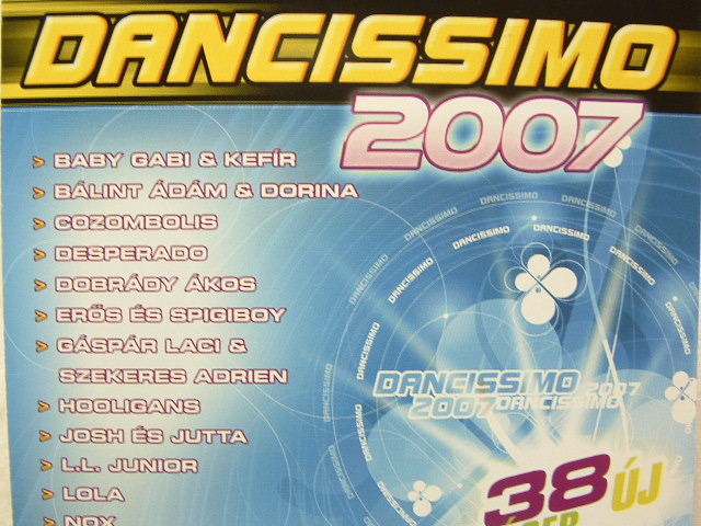 Válogatás Dancissimo 2007 (CD) | Lemezkuckó CD bolt