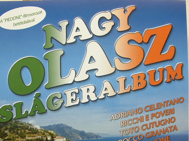 Válogatás Nagy olasz slágeralbum (CD) | Lemezkuckó CD bolt