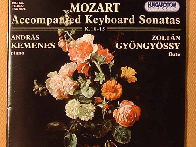 Kemenes András Mozart:Keyboard sonatas (CD) | Lemezkuckó CD bolt