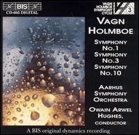 HOLMBOE / HUGHES / AARHUS SYMPHONY ORCHESTA SYMPHONY 1 FOR CHAMBER ORCHESTRA (CD) | Lemezkuckó CD bolt