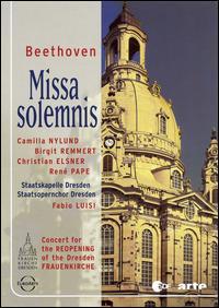 BEETHOVEN / NYLUND / REMMERT / ELSNER / PAPE MISSA SOLEMNIS / (SUB AC3 DOL DTS) (DVD) | Lemezkuckó CD bolt