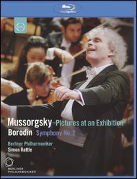 MUSSORGSKY / BERLIN PHILHARMONIC / RATTLE PICTURES AT AN EXHIBITION / SYMPHONY NO 2 (BLU-RAY) | Lemezkuckó CD bolt