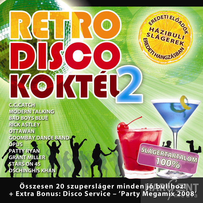 Válogatás Retro Disco Koktél 2. (CD) | Lemezkuckó CD bolt