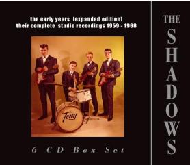 THE SHADOWS The Early Years   6 CD (CD) | Lemezkuckó CD bolt