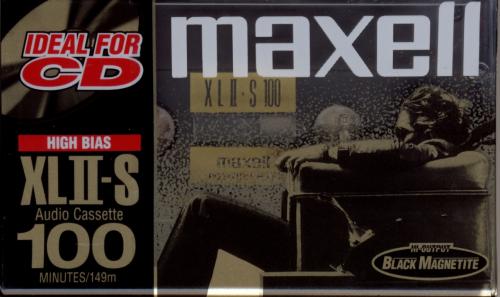 Maxell XL II-S 100 perces audio kazetta (Audio Cassette) | Lemezkuckó CD bolt