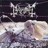 Mayhem Grand Declaration Of War (újrakiadás-2014) DIGI CD (CD) | Lemezkuckó CD bolt