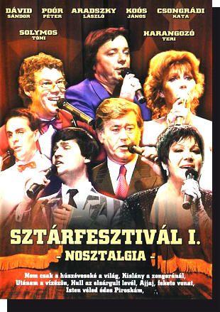 Válogatás Sztárfesztivál 1.  Nosztalgia (DVD) | Lemezkuckó CD bolt