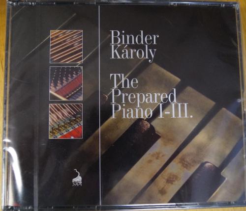 Binder Károly The Prepared Piano I.-III.  (3 CD) (CD) | Lemezkuckó CD bolt