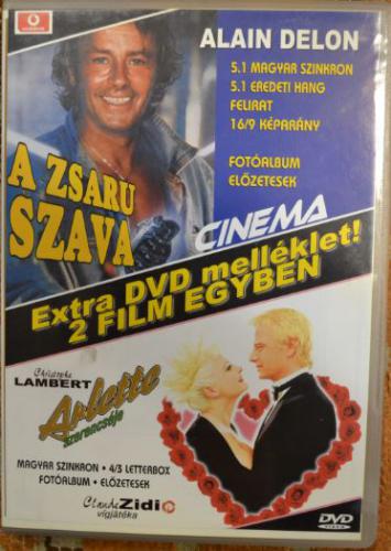 A ZSARU SZAVA /  ARLETTE SZERENCSÉJE A ZSARU SZAVA / ARLETTE SZERENCSÉJE (DVD) | Lemezkuckó CD bolt