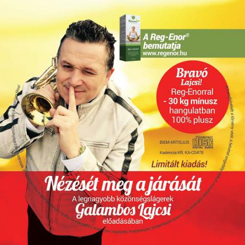 Galambos Lajos (Lagzi Lajcsi) Nézését meg a járását (CD) | Lemezkuckó CD bolt