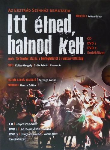 Esztrád Színház Itt élned, halnod kell (2DVD+CD) (CD) | Lemezkuckó CD bolt