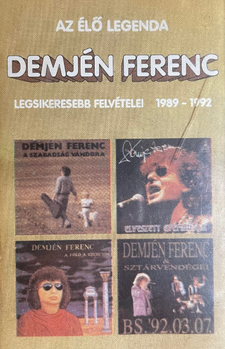 DEMJÉN FERENC LEGSIKERESEBB FELVÉTELEI 1989-1992 (Műsoros magnókazetták) | Lemezkuckó CD bolt