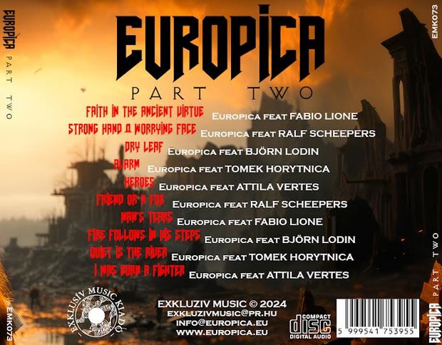 Europica Part Two (CD) | Lemezkuckó CD bolt