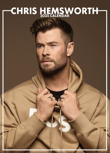 Chris Hemsworth 2025 naptár (Egyéb) | Lemezkuckó CD bolt