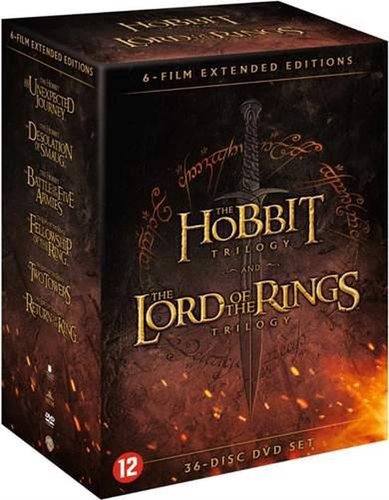 HOBBIT TRILOGY and The Lord of the Rings Trilogy 36 DVD (DVD) | Lemezkuckó CD bolt