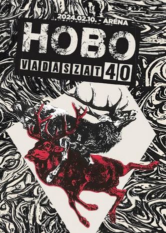 Hobo Blues Band Vadászat 40 - Aréna 2024.02.10. DVD (DVD) | Lemezkuckó CD bolt