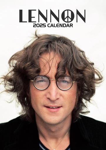 John Lennon 2025 naptár (Egyéb) | Lemezkuckó CD bolt