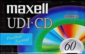 Maxell UDI CD 60 Audio kazetta (Audio Cassette) | Lemezkuckó CD bolt