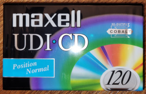 Maxell UD I CD 120 audio kazetta (Audio Cassette) | Lemezkuckó CD bolt