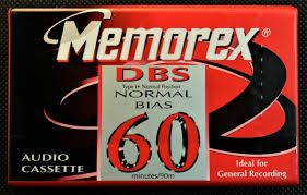 Memorex DBS 60 audio magnókazetta (Audio Cassette) | Lemezkuckó CD bolt